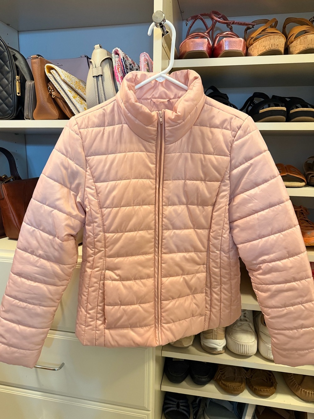 LOFT Quilted Puffer Jacket - Size S